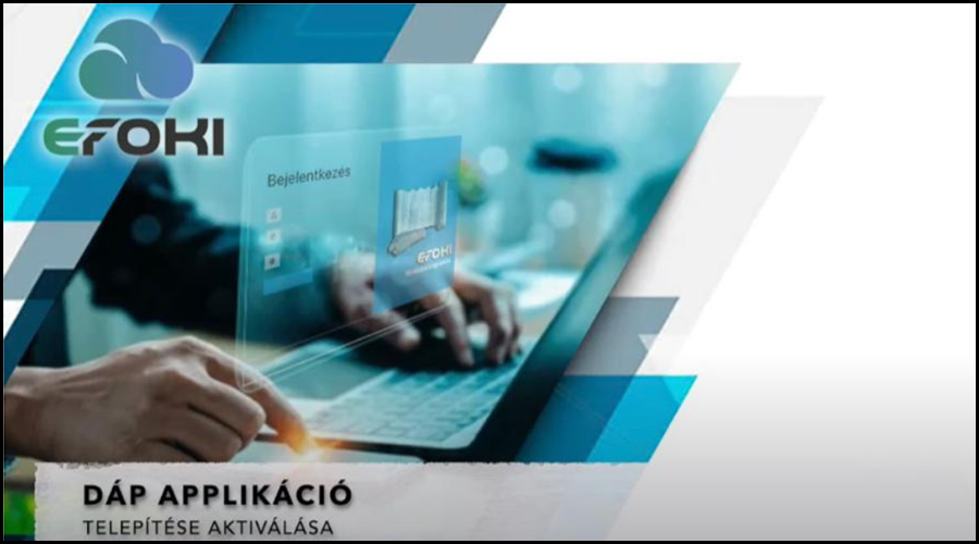 DP applikci teleptse, aktivlsa